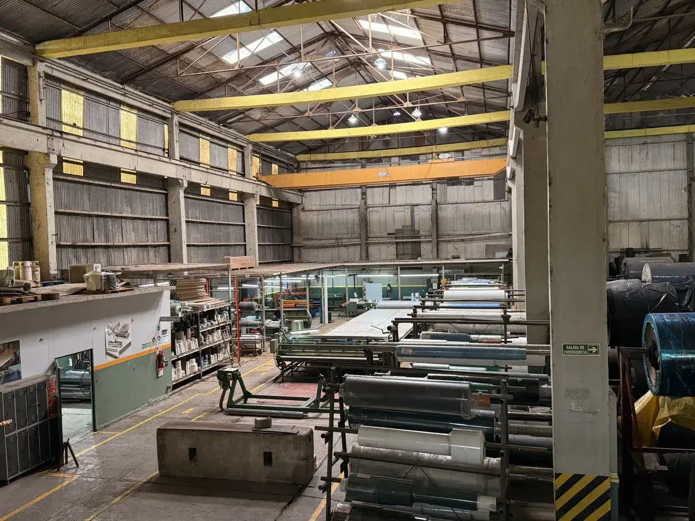 Vista panorámica del taller de fabricación Warbel — Casa Central, Resistencia